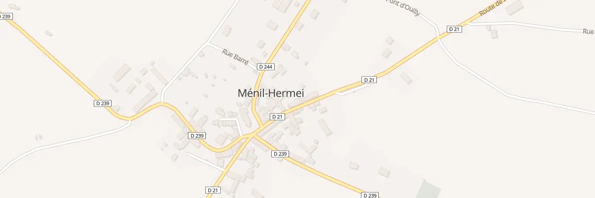 Plan du 9 Rte de Falaise à Ménil-Hermei
