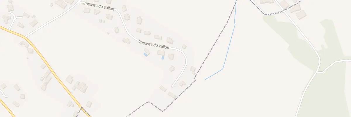 Plan du 14 Lot Le Vallon à Vérac