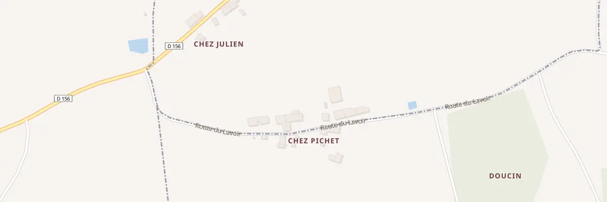 Plan du 5045 Chez Pichet à Sousmoulins