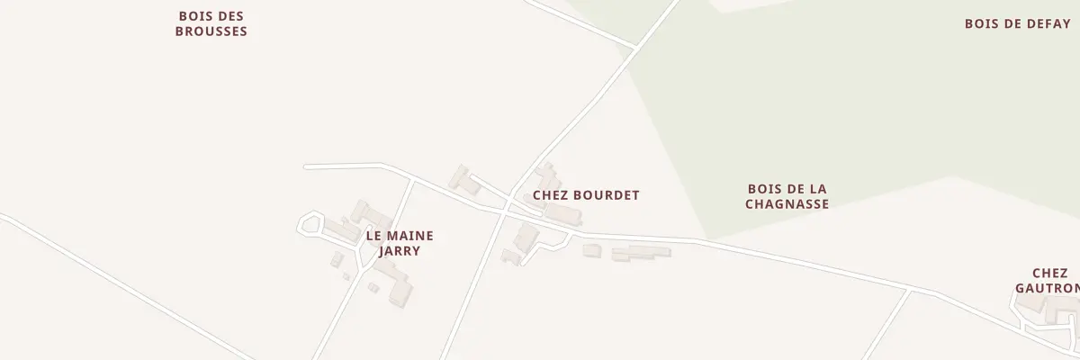 Plan du 5063 Chez Bourdet à Arthenac