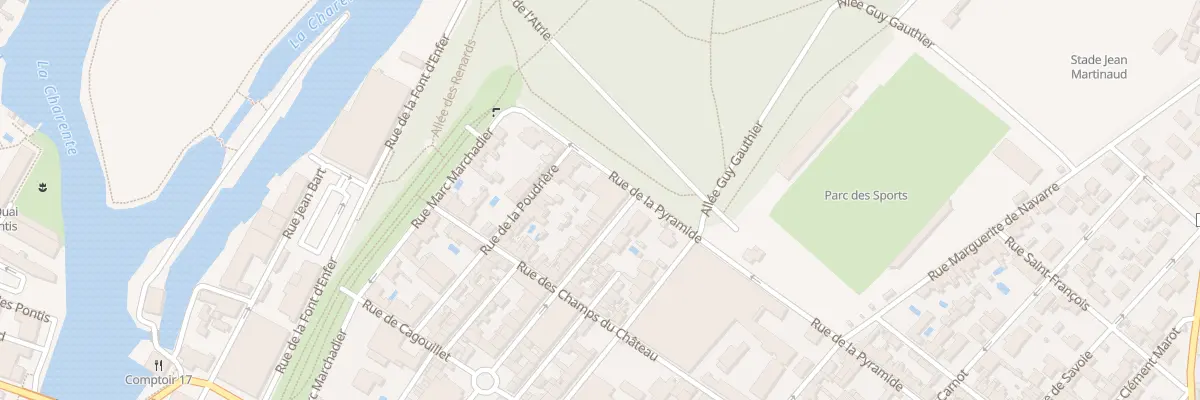 Plan du 81 Rue de Metz à Cognac