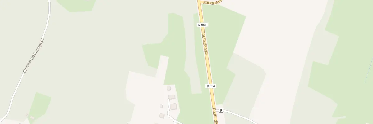 Plan du 2262 Rte de Pau à Sarbazan
