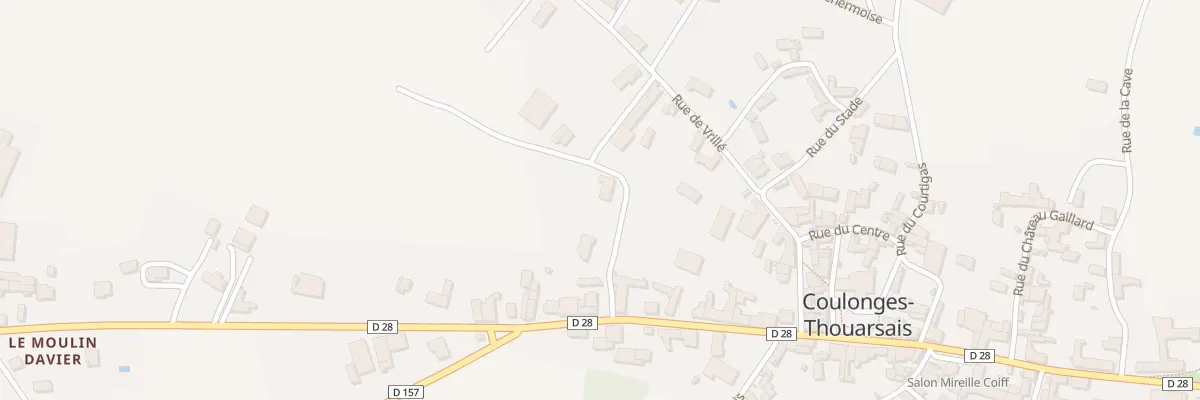 Plan du 5 Rue des Jardins à Coulonges-Thouarsais