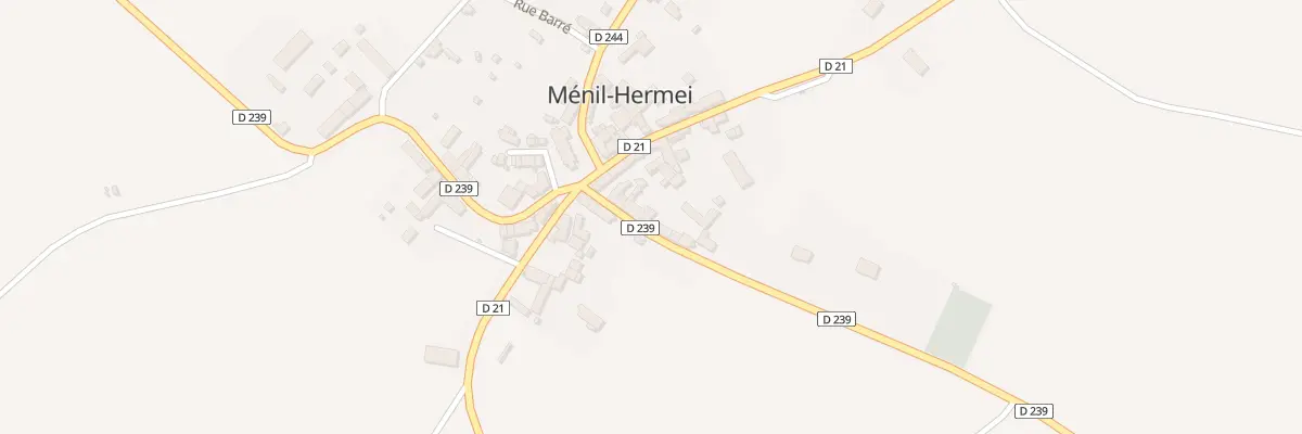 Plan du 7 Rte de Rabodanges à Ménil-Hermei