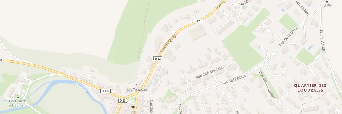 Plan du 18 Rue de Quilly à Bretteville-sur-Laize