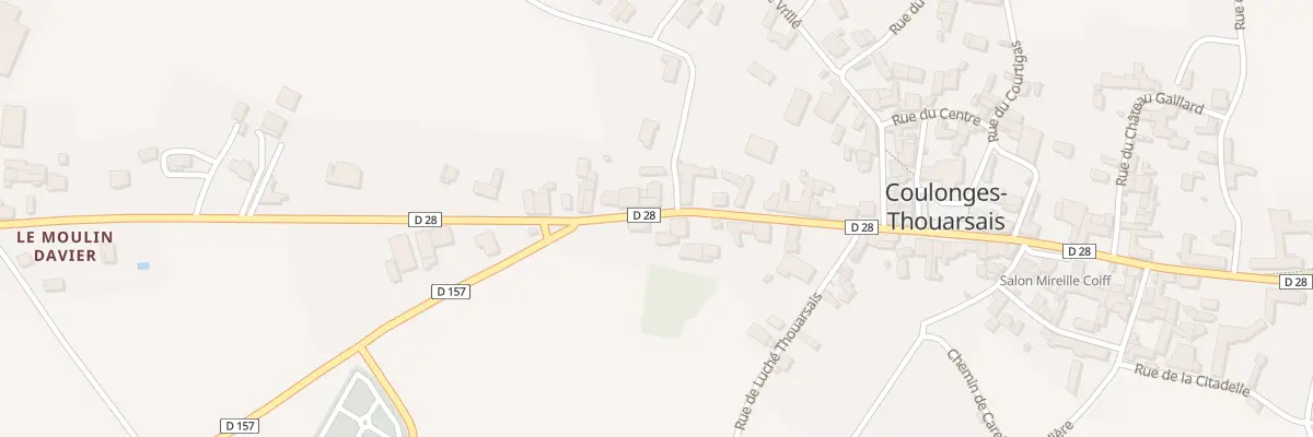 Plan du 28 Rue Principale à Coulonges-Thouarsais