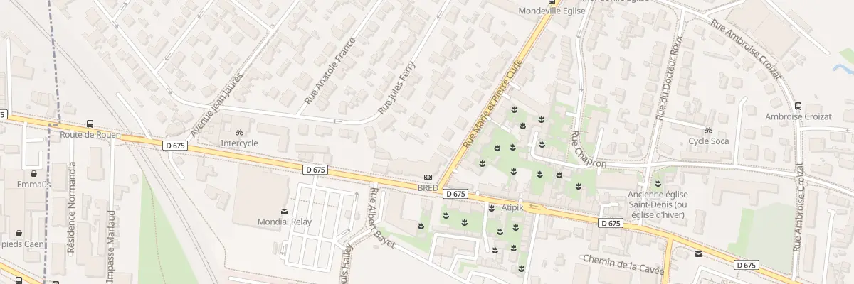 Plan du 3 Rue Pierre Curie à Graye-sur-Mer