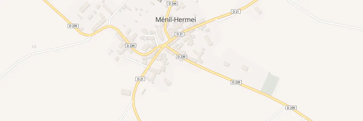 Plan du 6 Rte de Rabodanges à Ménil-Hermei