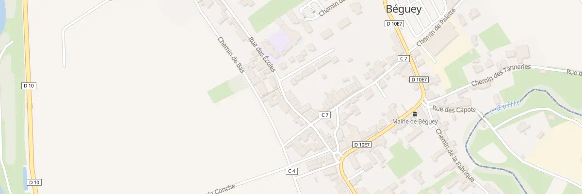 Plan du 22 Rue des Ecoles à Béguey