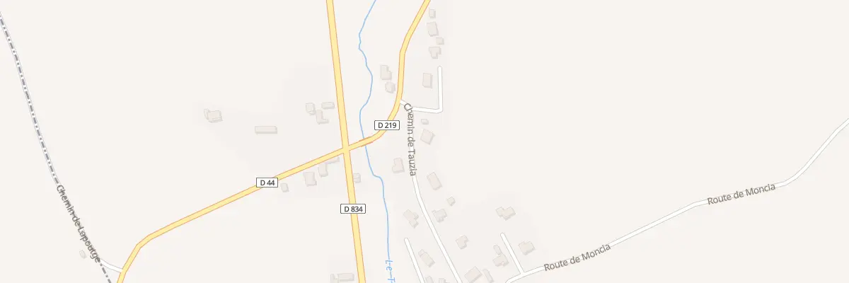 Plan du 28 Imp du Tauzia à Lalonquette