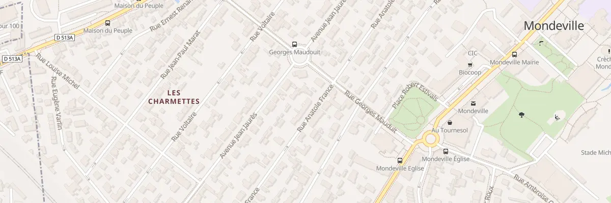 Plan du 46 Rue Anatole France à Mondeville