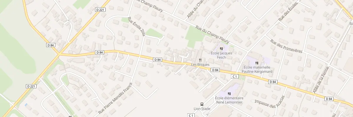 Plan du 26 Rue Morel de Than à Lion-sur-Mer