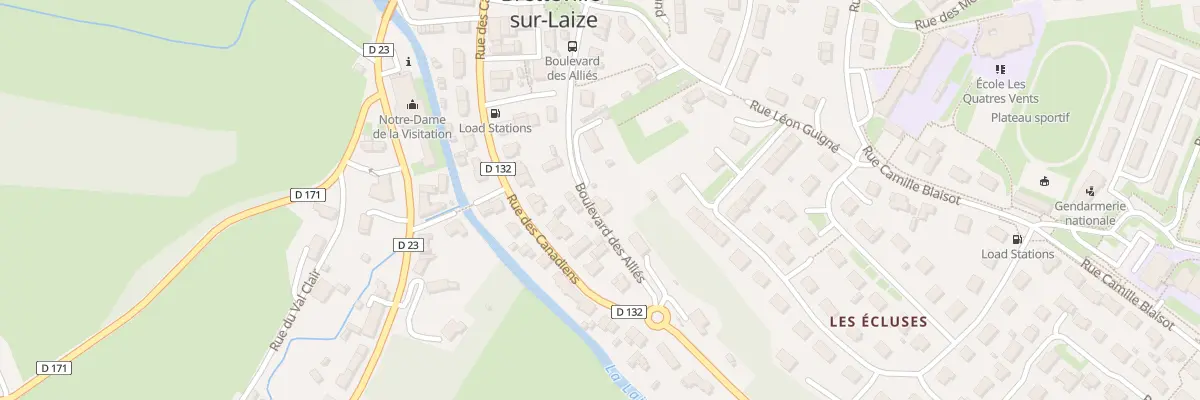 Plan du 5286 Bd des Alliés à Bretteville-sur-Laize