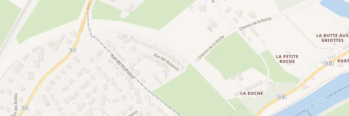 Plan du 21 Rue des Buissons à Juigné-sur-Sarthe