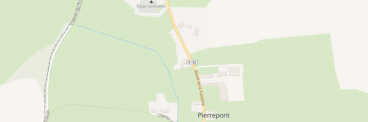 Plan du 31 Rte de la Fontaine à Pierrepont
