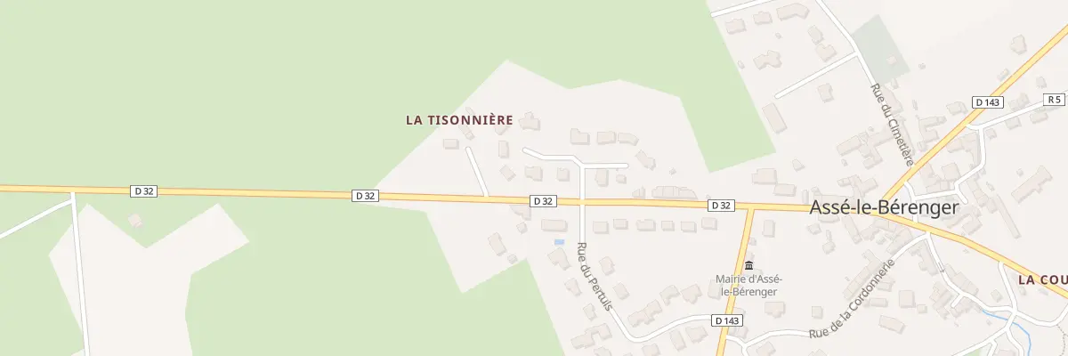 Plan du 3 Lot du Préaux à Assé-le-Bérenger