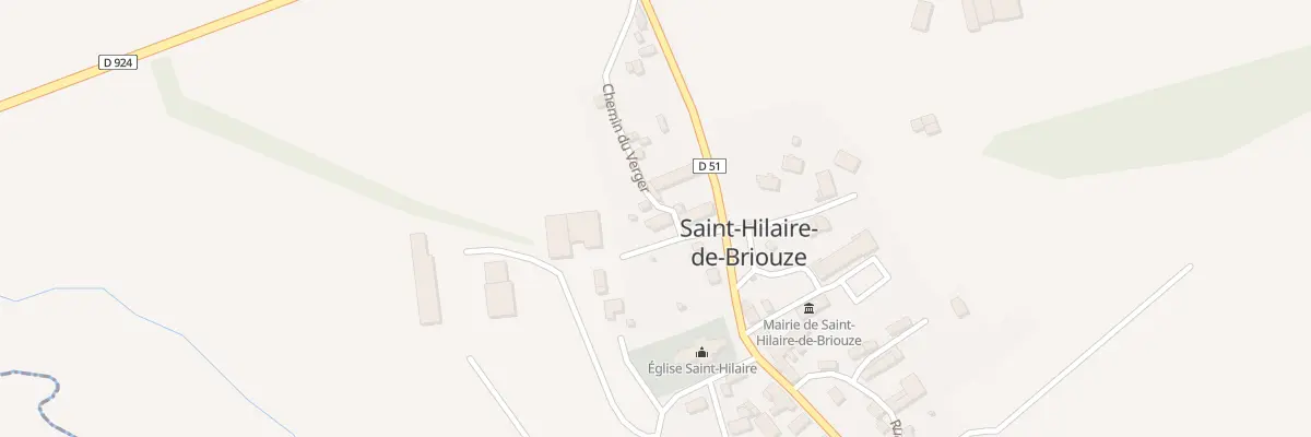 Plan du 31 Le Bourg à Saint-Hilaire-de-Briouze