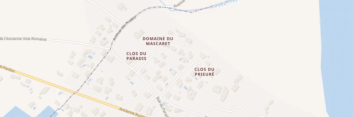 Plan du 10B Rue du Paradis à Vayres