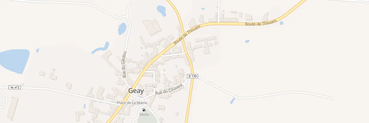Plan du 4 Rue de la Fontaine à Geay