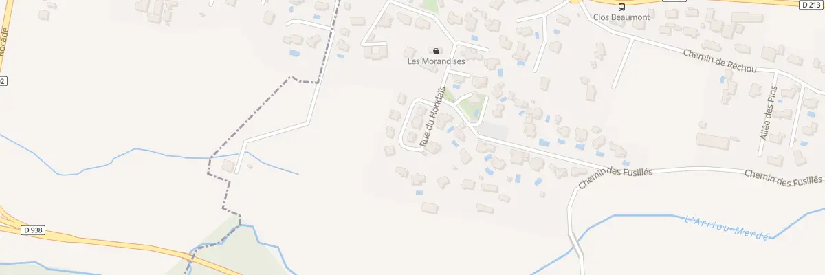 Plan du 5 Rue des Jardins d’Idron à Idron