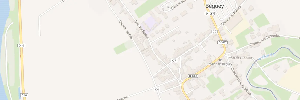 Plan du 15 Rue des Ecoles à Béguey