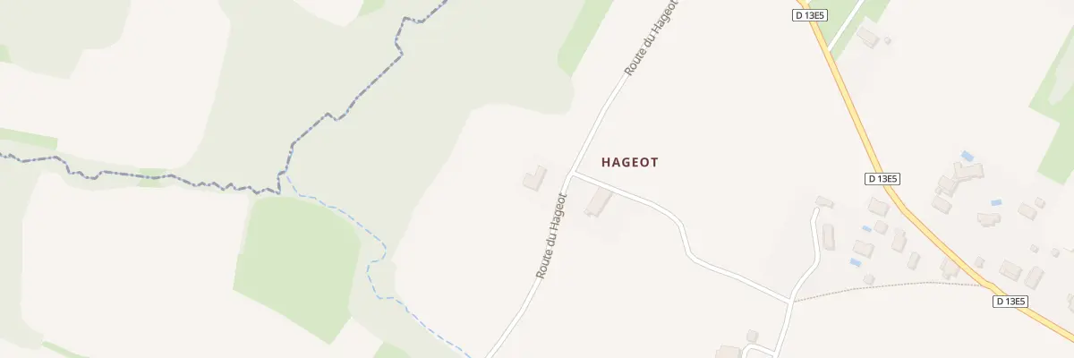 Plan du 57 Hageot à Cardan