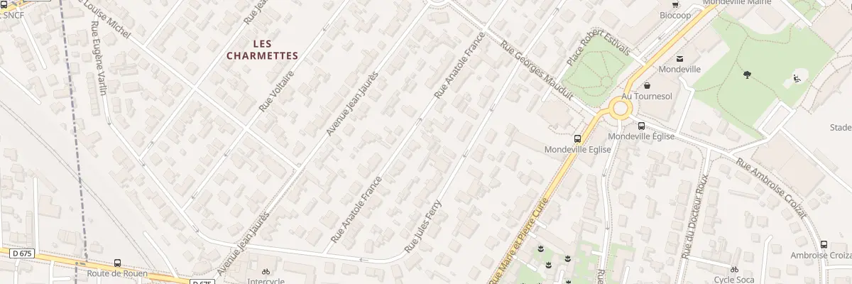 Plan du 55 Rue Anatole France à Mondeville