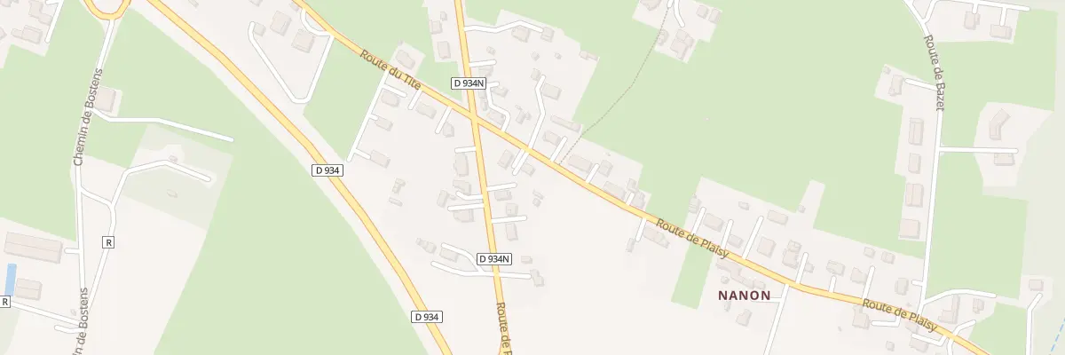 Plan du 1095 Rte de Plaisy à Sarbazan