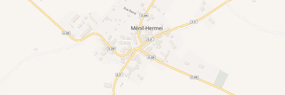 Plan du 5 Pl de l’Église à Ménil-Hermei