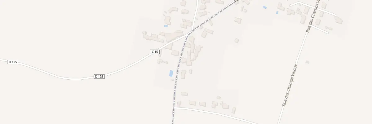 Plan du 7 Rue du Prunier à Fressines