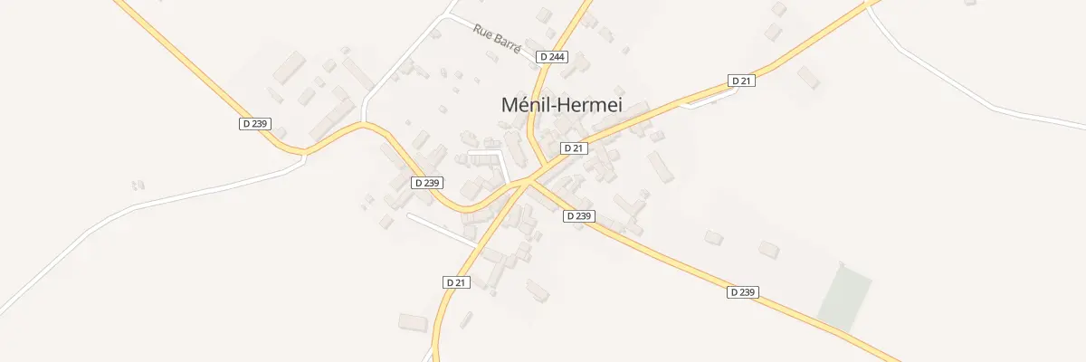 Plan du 6 Pl de l’Église à Ménil-Hermei