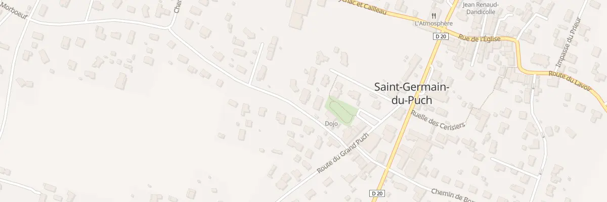 Plan du 10 Chem de Ricard à Saint-Germain-du-Puch