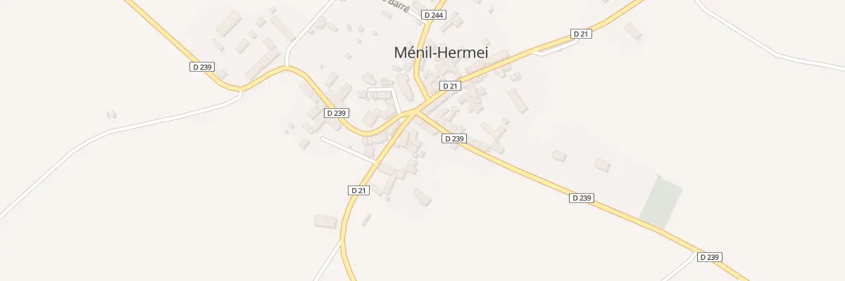 Plan du 4 Rte de Rabodanges à Ménil-Hermei