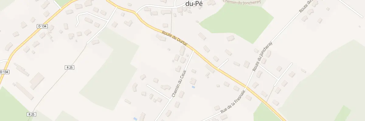 Plan du 5044 Le Ceux à Notre-Dame-du-Pé