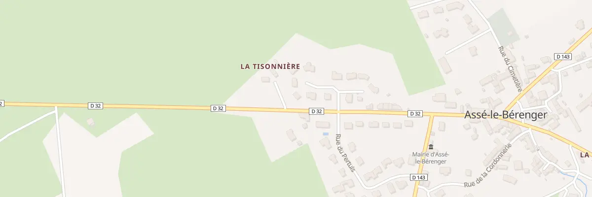 Plan du 4 Lot du Préaux à Assé-le-Bérenger