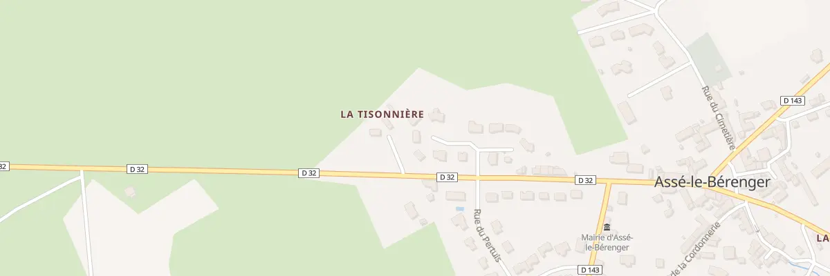 Plan du 5 Lot du Préaux à Assé-le-Bérenger