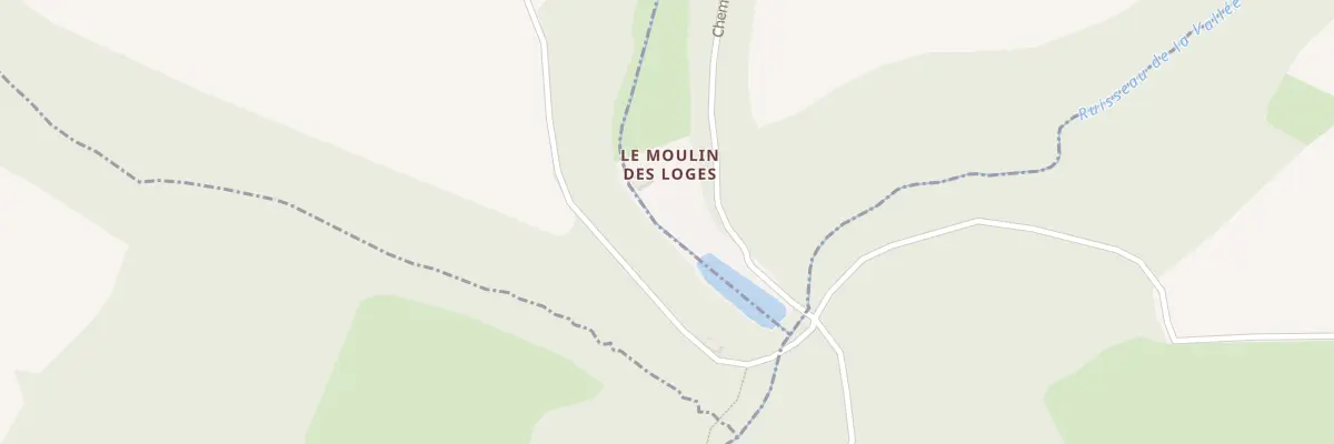 Plan du 5031 Le Moulin des Loges au Détroit