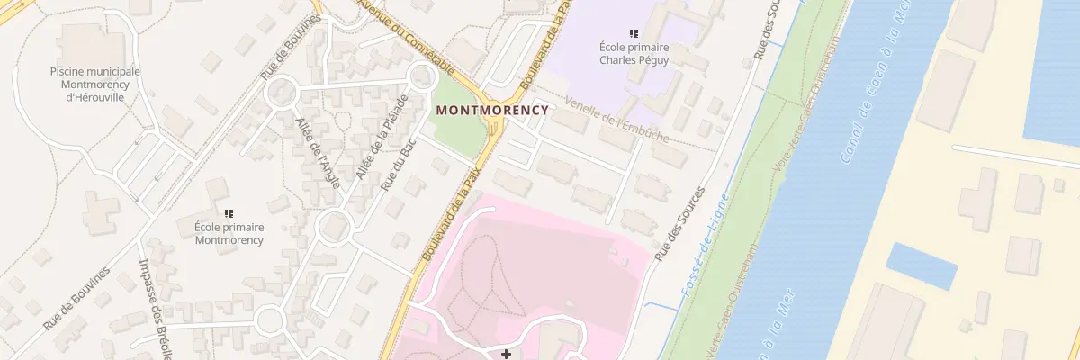 Plan du 703 Bd de la Paix à Hérouville-Saint-Clair
