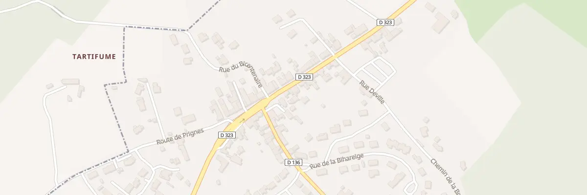 Plan du 23 Rue Nationale à La Chapelle-Saint-Laud