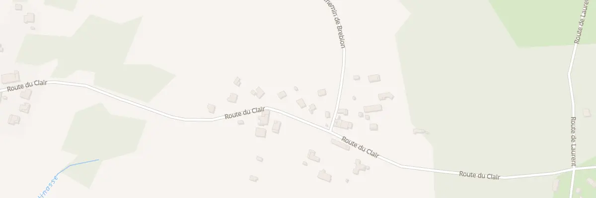 Plan du 921 Rte du Clair à Laruscade