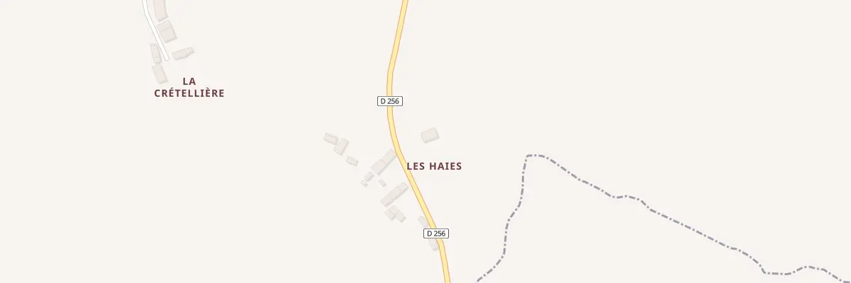 Plan du 5264 Les Hayes à Loupfougères