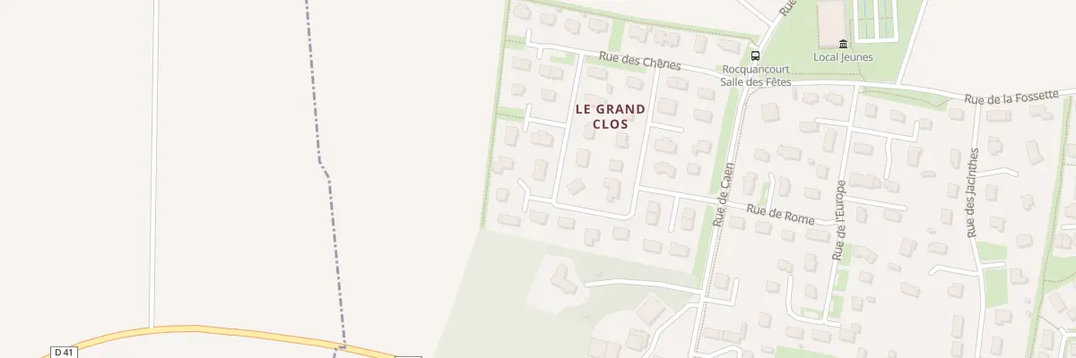Plan du 14 Rue des Acacias à Castine-en-Plaine