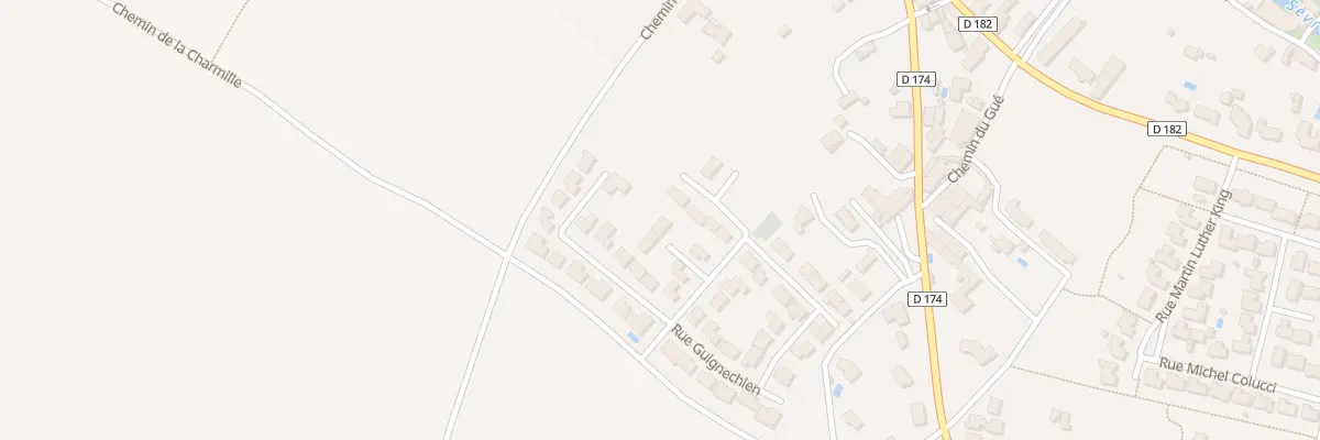 Plan du 7 Rue Gabrielle Thebault à La Crèche