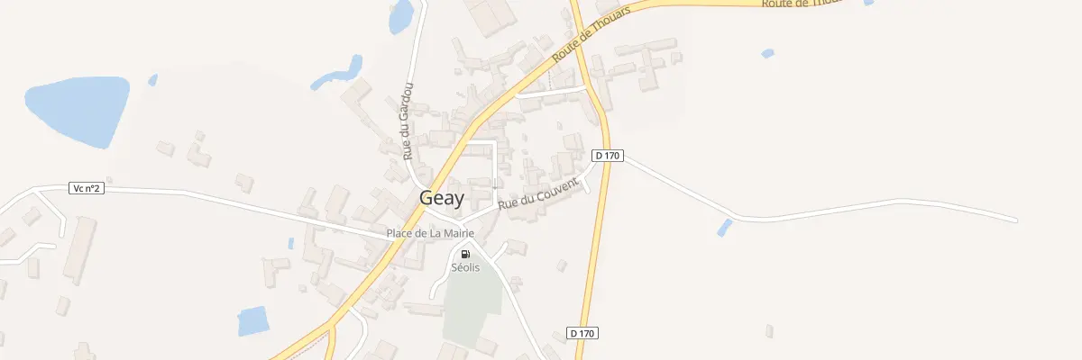 Plan du 9 Rue du Couvent à Geay