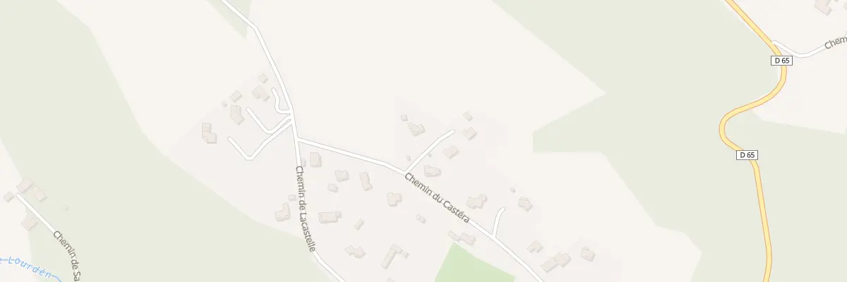 Plan du 23 Imp Castera à Duhort-Bachen