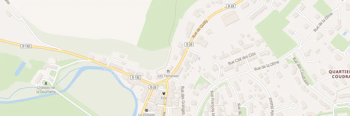 Plan du 1A Rue de Quilly à Bretteville-sur-Laize