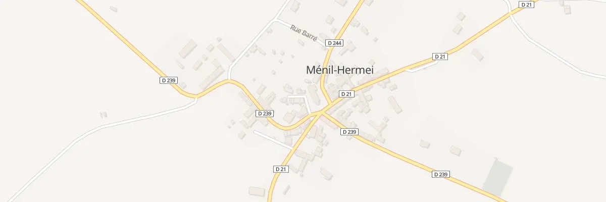 Plan du 9 Pl de l’Église à Ménil-Hermei