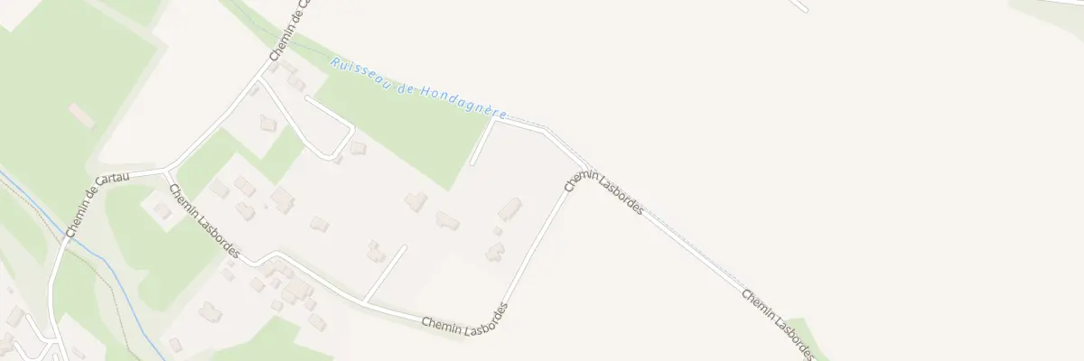 Plan du 597 Che de Lasborde à Buros