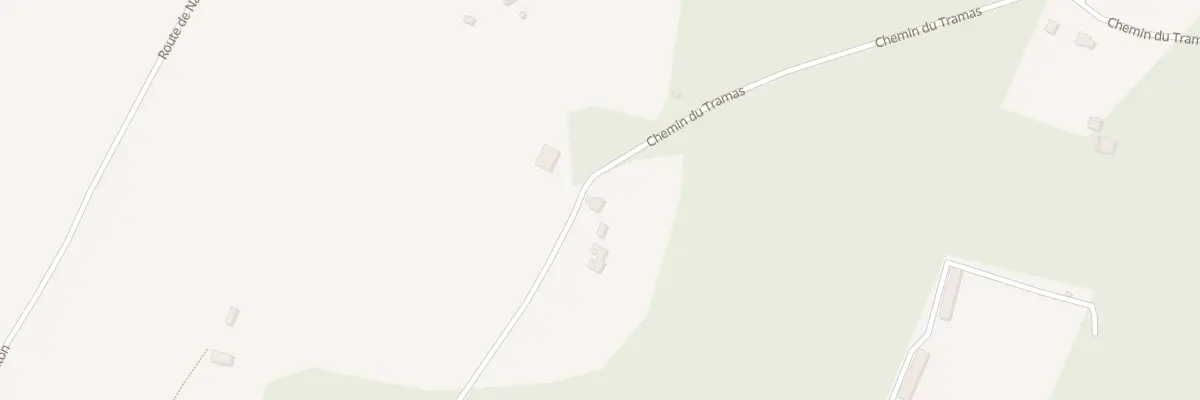 Plan du 366 Che du Tramas à Pujo-le-Plan