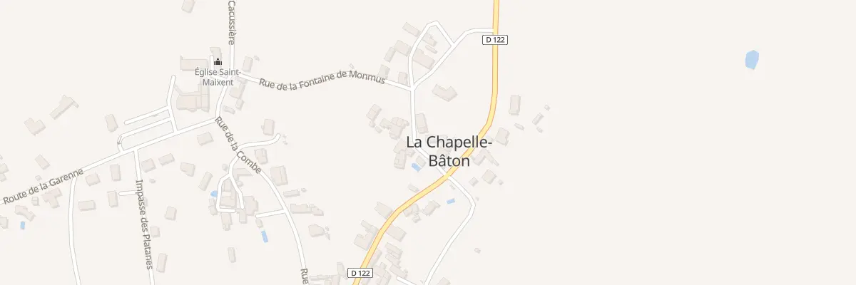 Plan du 5156 Rue de la Séguinière à La Chapelle-Bâton